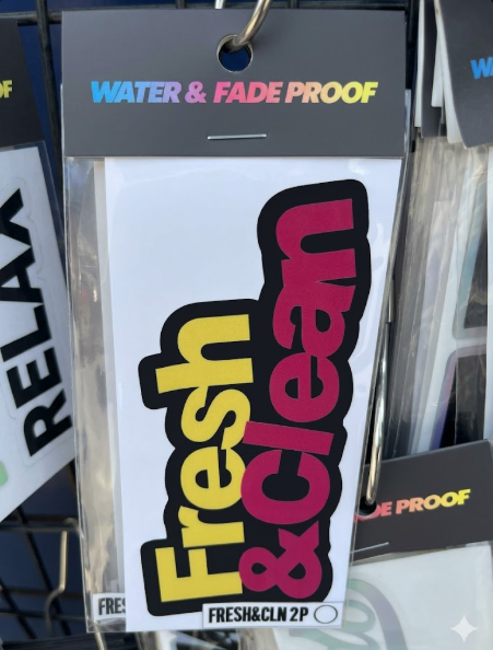 Fresh & Clean Stickers